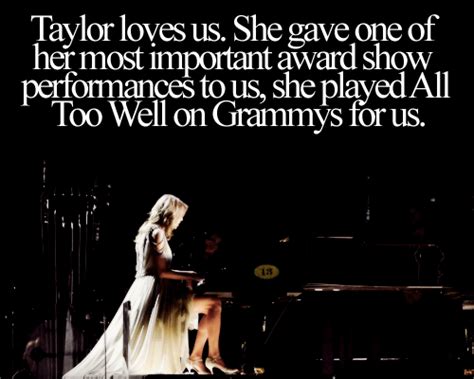 It was all for us! Her Swifties! Haters need to realize that! It's not ...