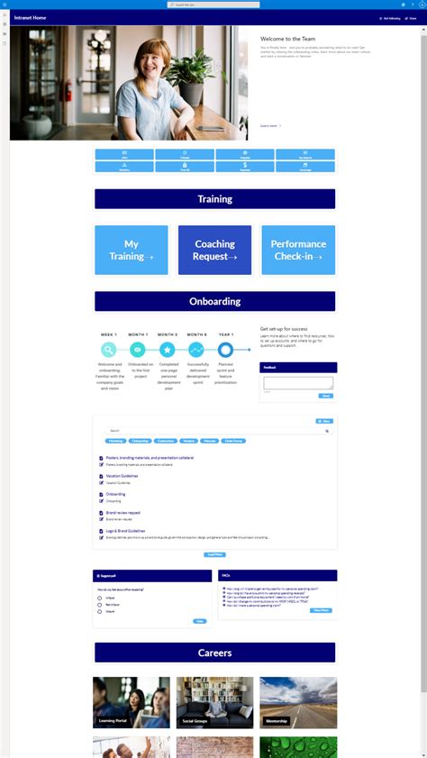 Image result for SharePoint Intranet Portal Examples