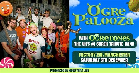 Ogrepalooza with The Ogretones: The UKs #1 Shrek Tribute Band, FAC251 ...
