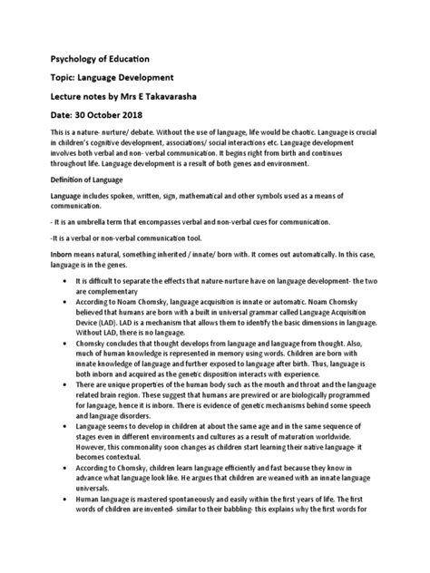 Image result for Language Development PDF