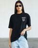 Buy Black Tshirts for Women by LEOTUDE Online | Ajio.com