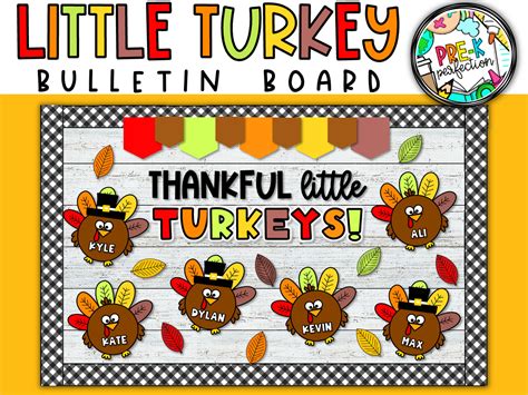 Thanksgiving Bulletin Board Printables | Rossy Printable