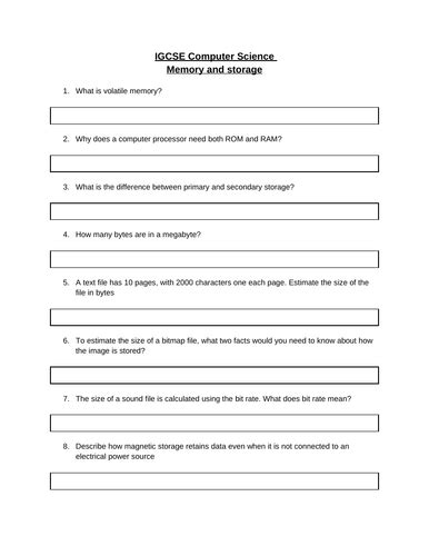 Storage Units of Memory Practice 的图像结果