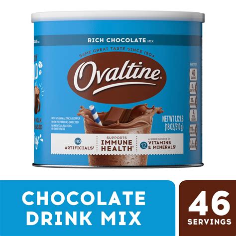 Ovaltine Rich Chocolate Drink Mix Powdered Drink Mix India | Ubuy