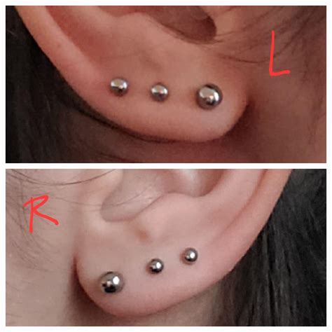 Could I get my third lobe repierced or am I too critical? : r/piercing