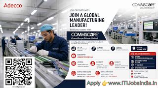 CommScope Recruitment 2026: Apply Online for Junior Technician Jobs in ...
