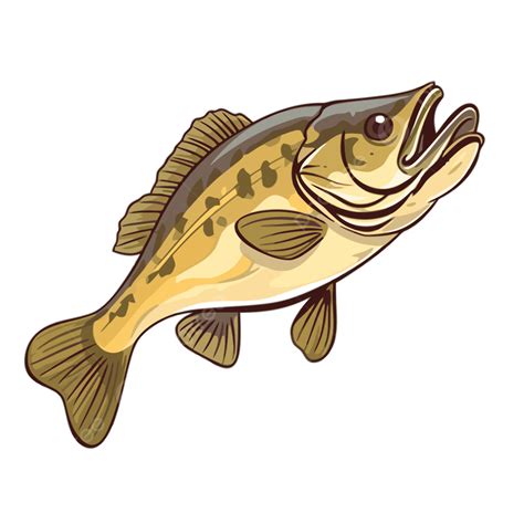 Fish Bass Clipart