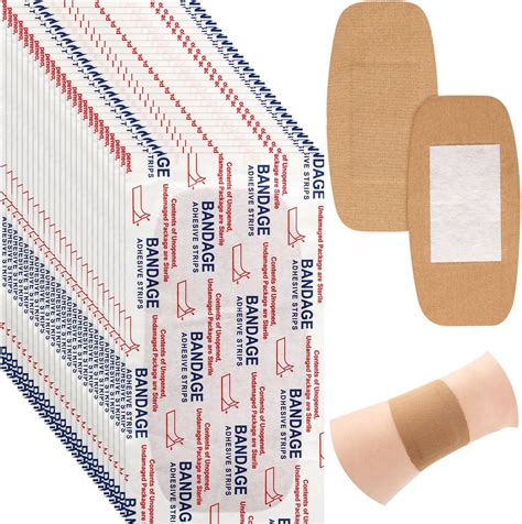 Amazon.com: Large Bandages Big Flexible Adhesive Bandages Wound Care ...