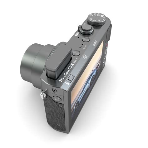 Canon PowerShot G9 X MarkIIデジタルカメラブラック 3Dモデル $35 - .3ds .c4d .fbx .lwo ...