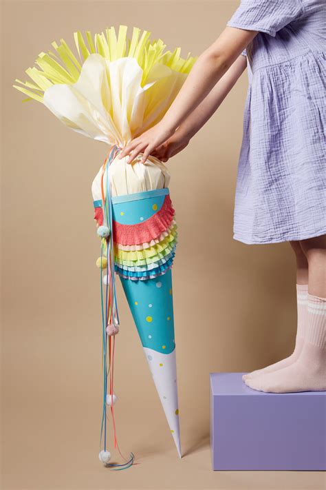 Sensationell schön und schnell gebastelt: 5 neue Schultüten Bastelideen