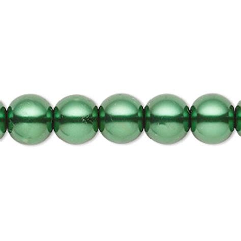 4mm Forest Green Pearls (100 Beads)