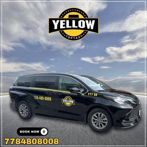 Your Ultimate Guide to Abbotsford Cab Services with Yellow Top Taxi ...