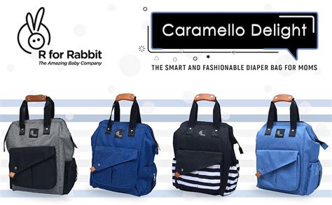 R for Rabbit Caramello Delight Stylish Diaper Bag Backpack for Mothers ...