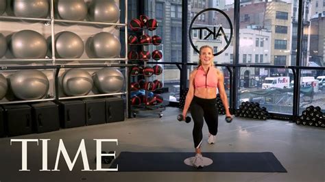 HIIT Workout With Fitness Trainer Anna Kaiser | TIME - YouTube