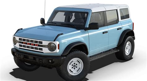 New 2025 Ford Bronco Heritage Edition 4 Door in Stamford #21088 ...