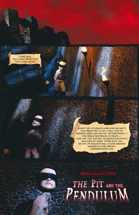 The Pit and the Pendulum Interactive Comic Book :: Behance