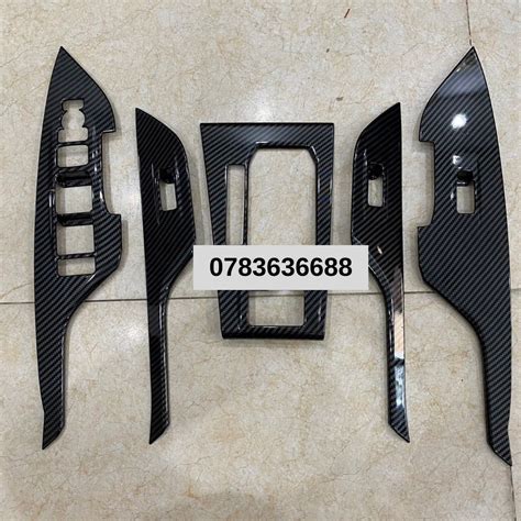 Ốp nội thất xe Yaris Cross 2023 2024 bản máy Xăng - mẫu vân đá, vân carbon,đẹp, ốp trang trí nội ...