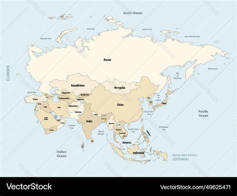 Asia Map 的图像结果