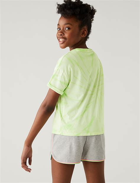 Buy Pure Cotton Tie Dye T-Shirt (6-16 Yrs) at Marks & Spencer