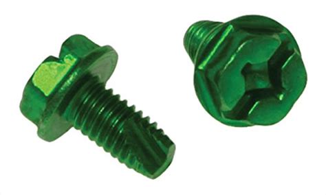 Metallics Fasteners JGSH23 Indented Hex Head Washer Combo Grounding ...