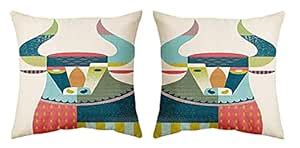 Buy Urban Baniya Gift Wrap Ancient Painting Bull Digital Printed ...