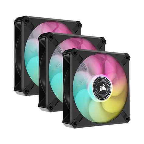 CORSAIR iCUE ML120 RGB ELITE | 120mm PWM | Triple Fan | Mdcomputers.in
