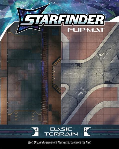 Buy Starfinder Flip-Mat: Basic Terrain - Paizo - Roleplaying games