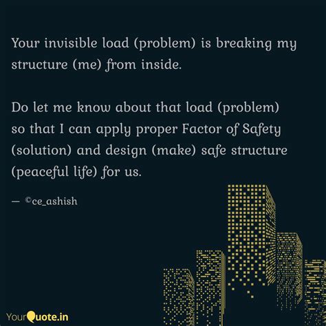 Your invisible load (prob... | Quotes & Writings by Ashish Prajapati ...