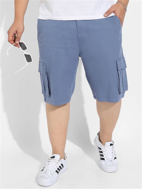 Plus Size Cargo Shorts for Men Online - Men Cargo Shorts | Instafab Plus