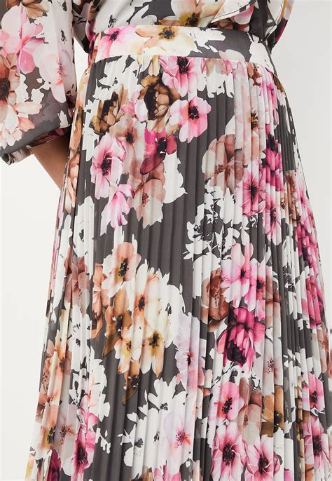 Buy Women Floral Print Pleated Skirt Online at just Rs. 999.0 ...