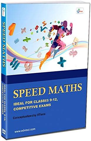 EdVinci Speed Math DVD - Quick Maths tips for CAT, GMAT, GRE and other ...
