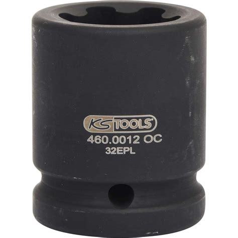 Torx-E-Plus socket for Mercedes, 32 EPL, 50mm long | Sockets for axle ...