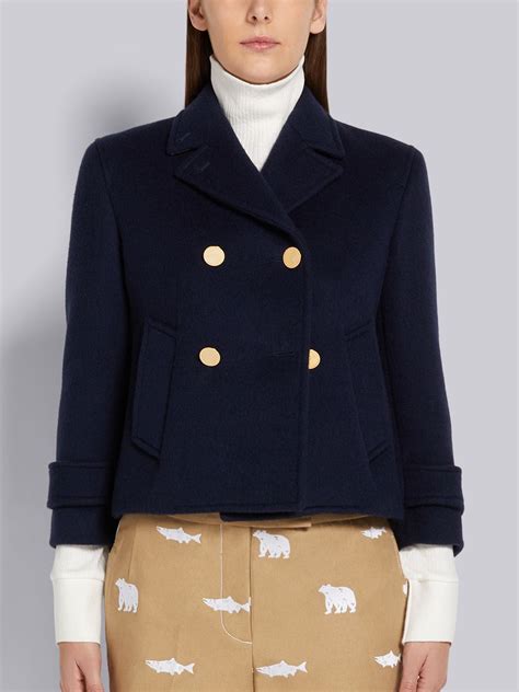 Womens Pea Coat Navy at Lisa Bassett blog