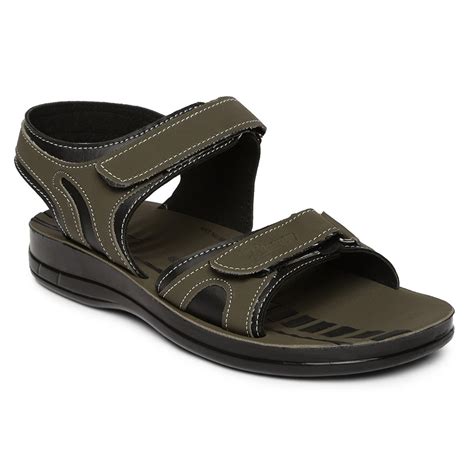 Buy PARAGON SLICKERS Men's Green Sandals - 9 UK (PU8805G) at Amazon.in