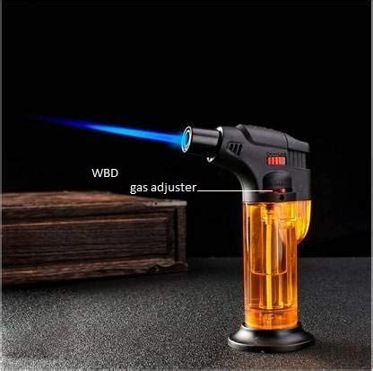 Buy WBD Platinum Series Plastic Windproof Jet Flame Gun Thrower ...