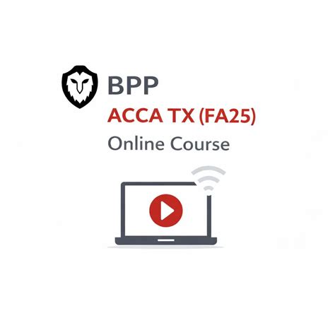 BPP ACCA TX (FA 2025) Books Valid to March 2027 – Eduyush