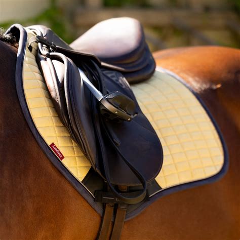 LeMieux Suede Close Contact Saddle Pad - Mimosa