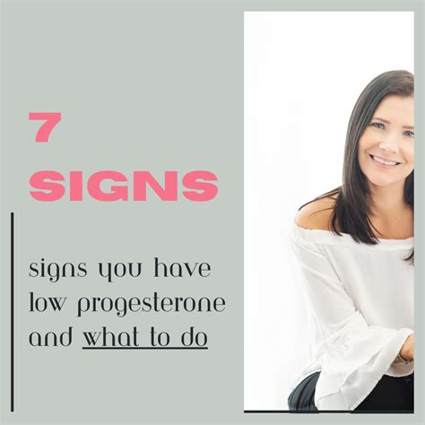 7 SIGNS YOU HAVE LOW PROGESTERONE AND WHAT TO DO — Nutriroot Health