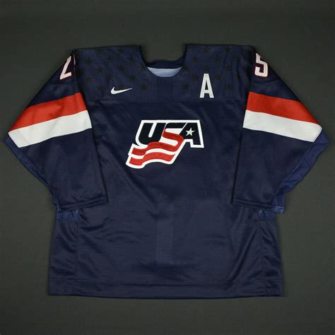 Lot Detail - Charlie McAvoy - 2017 U.S. IIHF World Junior Championship ...
