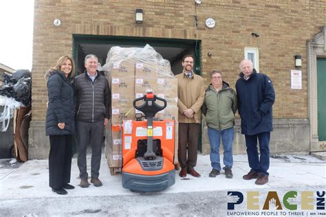 Thank you Thompson & Johnson Equipment | PEACE, Inc.