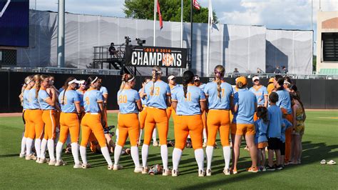 Tennessee softball vs Alabama NCAA super regional schedule
