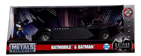 Jada Toys Batman Series scale model car Animated Series Batmobile 1/24 ...