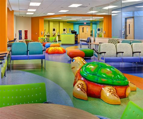 Colorful Pediatrician Office at Helen DeVos Children's Hospital