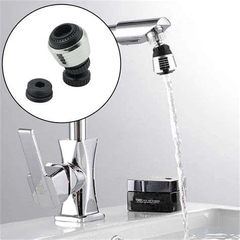 Faucet Bubbler, Faucet Aerator, Water Filter 360° Sink Use for Kitchen ...