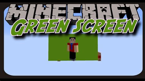 Image result for Minecraft Main Menu Greenscreen