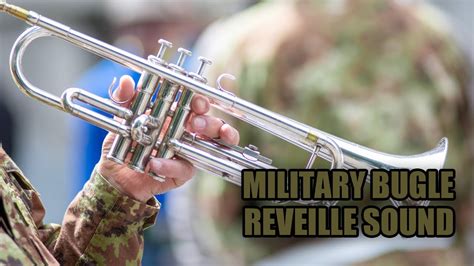 Bugle Sound Effect 🎺 Military Bugle Playing Reveille - YouTube