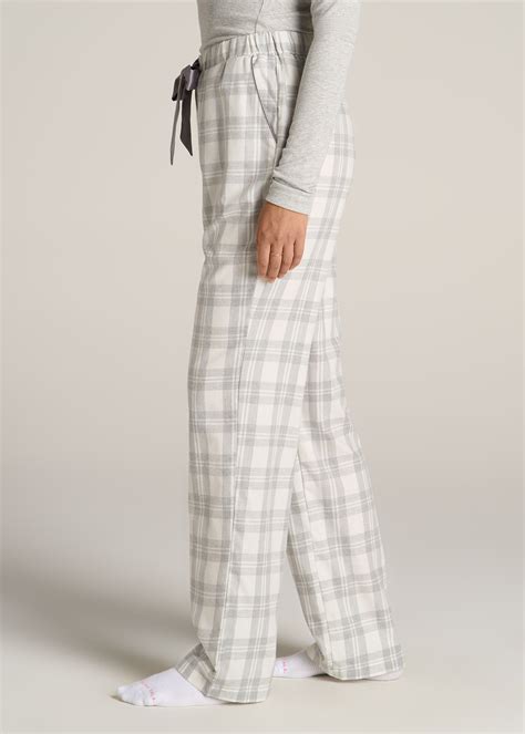 Open-Bottom Flannel Women’s Tall Pajama Pants | American Tall