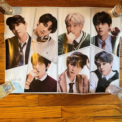 Bts map of the soul 7 poster flawless besides the... | Depop