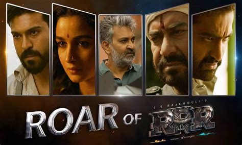 Roar Of RRR: Rajamouli reveals glimpses of India's biggest action drama ...