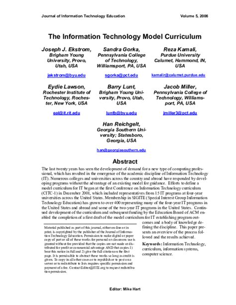 Information Technology Program 的图像结果